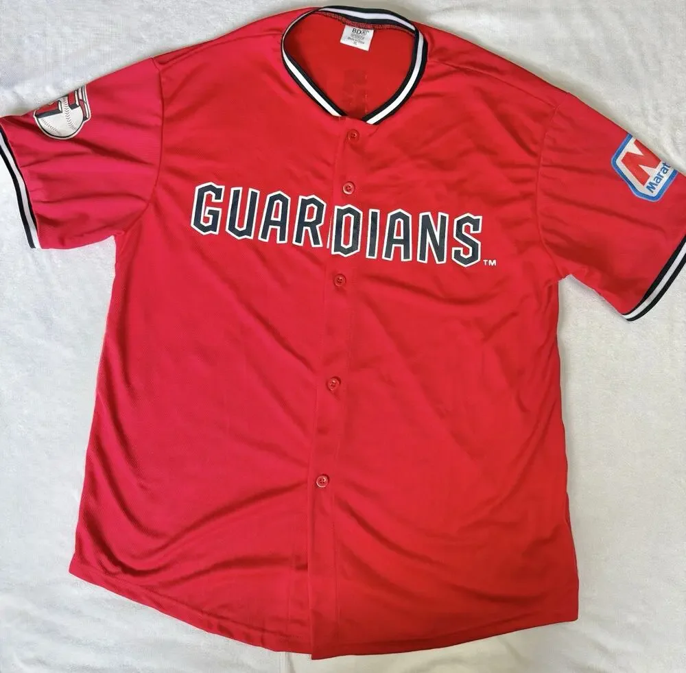 Cleveland Guardians Jersey #48 Clase XL MLB Baseball Unisex Ohio